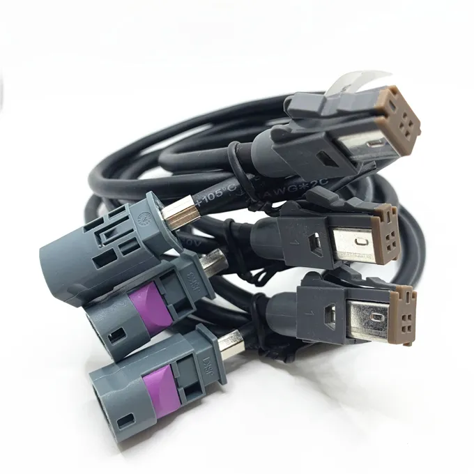 Удлинительный кабель для автомобиля HSD G Grey Male to ч GT17 4P Brown Connector MBS LVDS