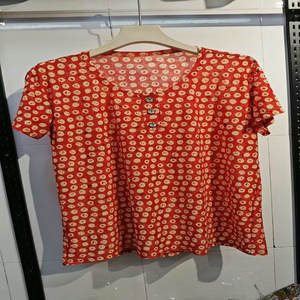 Felpe da 1.28 dollari YLF001 Pullover largo per Polo antisudore <span class=keywords><strong>oversize</strong></span> da <span class=keywords><strong>donna</strong></span> t-shirt da <span class=keywords><strong>donna</strong></span> top camicette con stampe - Product Image 3