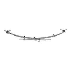 <span class=keywords><strong>Kowze</strong></span> pièces de rechange voiture arrière feuille ressort plaque ressort amortisseur pour Toyota - Product Image 2