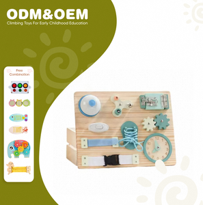 Set di Attività Sensoriali Montessori in Legno per Bambini 2-6 Anni, Giocattoli Educativi Fai-da-Te per Asilo - Product Image 1