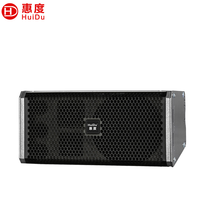 Système de sonorisation professionnel Line Array en aluminium, étanche IP65, avec haut-parleur large bande de 8 pouces et subwoofer de 15 pouces pour concerts en extérieur