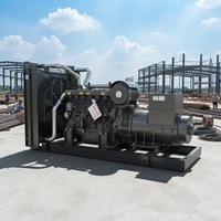 SHANG CHAI 800KW Vollautomatischer Wassergekühlter Industrie-Stromerzeuger mit Auto-/Fernstart, Offener Diesel-Generatorsatz