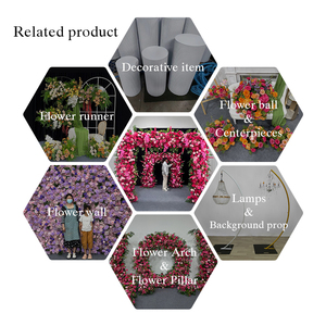 Realistic Purple and Light Pink Silk <b>Artificial</b> Roses Hydrangeas Large Wedding Entrance Backdrop Romantic Event Venue Decoration - Product Image 5