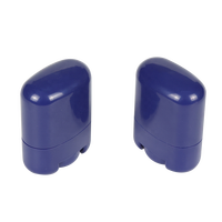 Produk Promosi Grosir Murah Ramah Lingkungan Botol Roll ABS Biru 75ml Cetak Sablon Warna Dapat Disesuaikan Stik Deodoran
