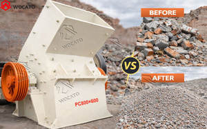 Bergbau Pulverisierter Stein Gips Gold Mahlmaschine PC 300x400 800*600 1250x1250 Bewegliche Dieselmotor-Hammermühle Brecher - Product Image 2