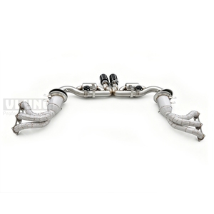 Smart Valved Full Exhaust System (Equal Length Insulated Manifold + Cat Back Valve Exhaust) for Porsche 992 GT3 4.0L 2021-2026 - Product Image 5