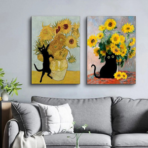 Chất Lượng Cao Van Gogh Nổi Tiếng Thế Giới Bức Tranh Vẽ Tay Tốt Vải Dầu Trừu Tượng Tường Nghệ Thuật Trang Trí Bức Tranh Khung Kỹ Thuật Số - Product Image 2