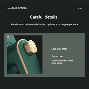 Plancha de Vapor para Ropa Dos en Uno, Portátil y Plegable, Plancha Eléctrica de Mano, Pequeña Plancha Doméstica para Planchado en Seco y Húmedo - Product Image 4