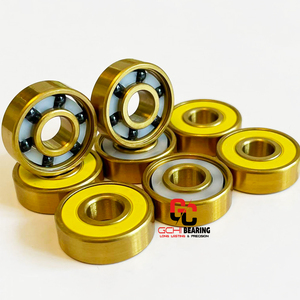 Roulements de quadruple en ligne de planche à roulettes de boule en céramique d'or <span class=keywords><strong>suisse</strong></span> d'or 8x22x7mm - Product Image 3