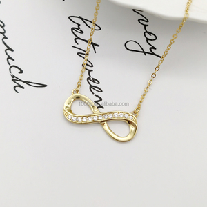 <span class=keywords><strong>Pendentif</strong></span> symbole Infinitys plaqué or 18 carats <span class=keywords><strong>pendentif</strong></span> en argent sterling 925 <span class=keywords><strong>pendentif</strong></span> en or colliers femmes bijoux fins forme personnalisée - Product Image 4