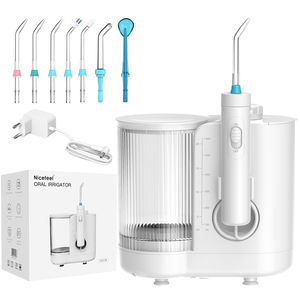 600ml 10-Mode Oral <strong>Water</strong> <strong>Flosser</strong> Dental Teeth Cleaner 10 Working Modes Easy-to-Use Teeth Care Tool - Product Image 1