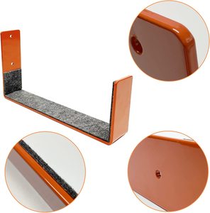 Supporto a Parete per Snowboard, Espositore per Sci, Montaggio a Parete per Casa e Garage, Scaffale in Metallo Solido per Conservazione Tradizionale - Product Image 5