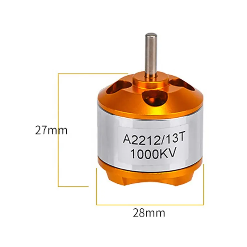 Xxd A2212 1000kv 13T Borstelloze Dc Motor Elektronische Waterdichte Borstelloze Motor Voor Drone Model Vliegtuig Radio Controle Speelgoed Dwz 1