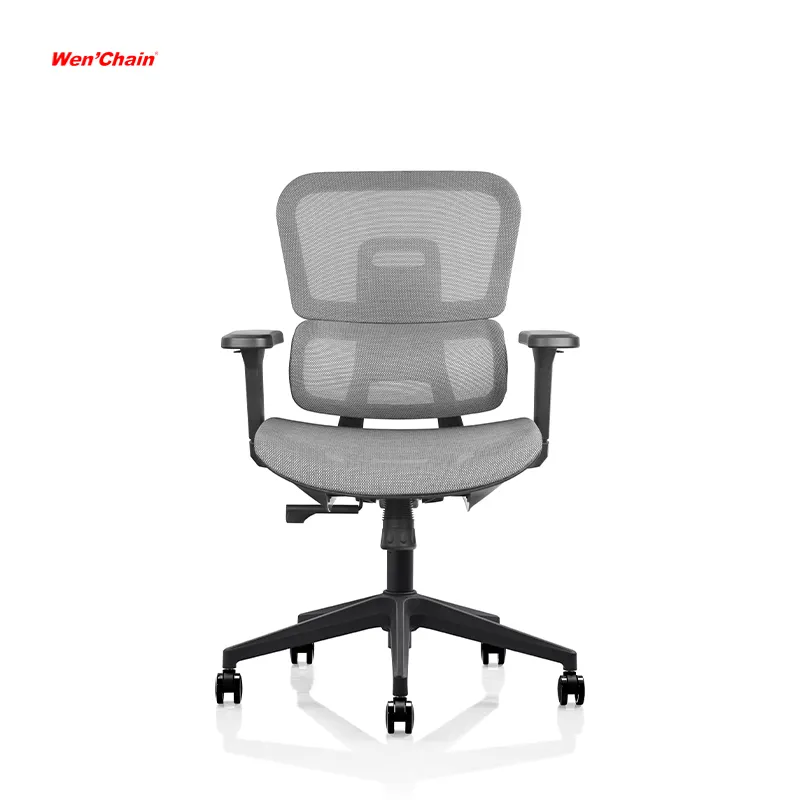 Chaise pivotante de direction de patron réglable en hauteur à dossier haut Chaises de gestion ergonomiques de bureau en maille complète