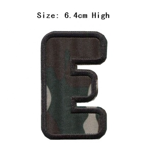 핫세일 맞춤 자수 트윌 3D 카모플라주 다리미 부착 패치 (의류 원단 디자인용) - Product Image 6