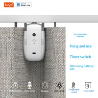 Motor Inteligente para Cortinas WiFi Tuya, Robot Automático para Abrir Cortinas, Control Remoto por Aplicación, Configuración de Temporizador, Sensor de Temperatura y Luz