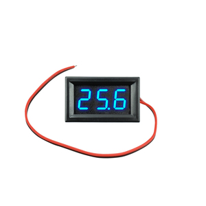 Voltímetro digital LED AC de 0,56 pulgadas, 70 V-500 V, panel de voltaje del motor del vehículo, instrumento, voltímetro LED rojo, 220V - Product Image 5