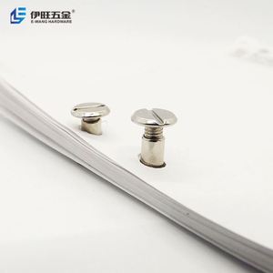 Fijaciones de Encuadernación Tipo Tornillo de 10 mm para Libros, Fabricadas por YIWANG - Product Image 5