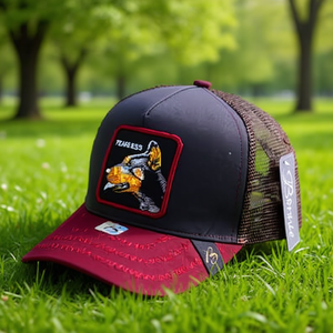 Cappello Trucker Pearl Boys a 6 Pannelli in Rete, Regolabile, Unisex, Casual, con Ricamo sul Pannello Frontale, Cappello Estivo per Adulti - Product Image 2