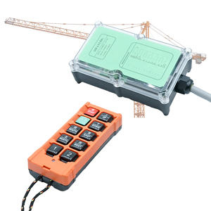 Controlador remoto industrial inalámbrico de grúa de velocidad única de 8 canales de privacidad del fabricante - Product Image 1