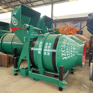 Nieuwe Jzc350 mobiele kleine automatische betonmixer met volledig klimmende trommel, motor, pomp en zelfladende functie, 20m³/uur productiecapaciteit. - Product Image 5