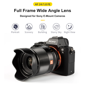 VILTROX Lente De Cámara De 24mm, 35mm, 50mm, 85mm, F1.8, Marco Completo AF, Gran Apertura - Product Image 4