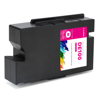 Cartouche d'encre compatible CMYK de 200 ml avec puce à usage unique pour imprimante Fujifilm Frontier DE100 DE-100 DE100-XD