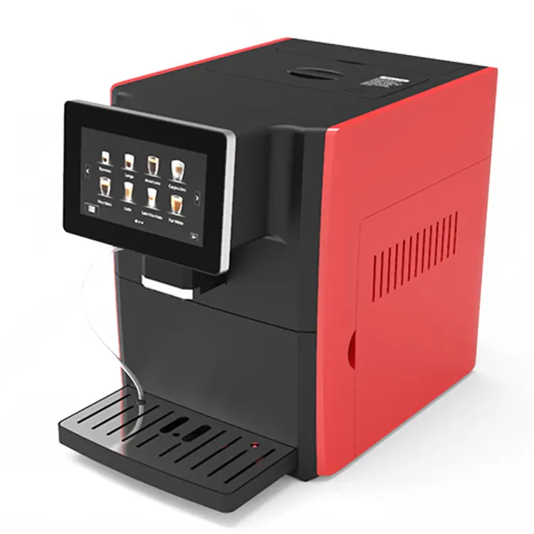 New brand fully automatic bean to cup espresso machine touch coffee machine