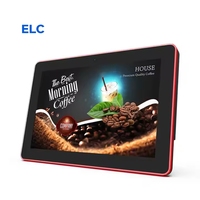 Yeni Duvara Monte Edilebilir Dokunmatik Ekranlı Wi-Fi RJ45 POE Çevreleyen LED Işıklı Rezervasyon Sistemi Toplantı Odası Akıllı Ev için Android Tablet