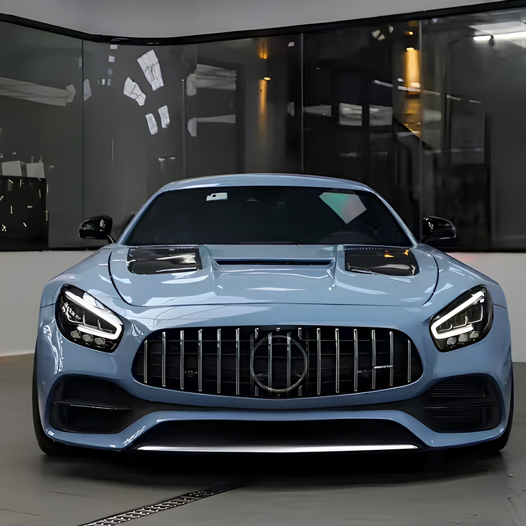 AMG China azul