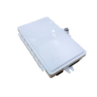 Boîtier de raccordement à fibre optique étanche IP65 à 2 cœurs, résistant aux UV, pour extérieur, avec répartiteur PLC pour réseau FTTH