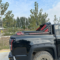 Barre de protection sportive VEWU OVERLAND TC54 pour pick-up avec rails latéraux de benne allongés et panneau supérieur à fentes