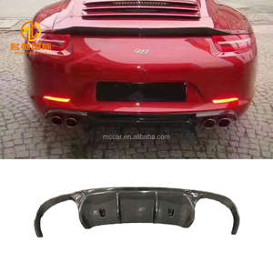 Diffuseur de pare-chocs de voiture en fibre de carbone de style Offre Spéciale <span class=keywords><strong>911</strong></span> V pour <span class=keywords><strong>Porsche</strong></span> <span class=keywords><strong>911</strong></span> 992 diffuseur arrière - Product Image 4
