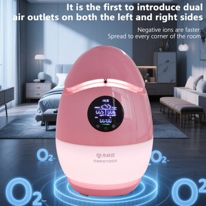 Purificateur d'air intelligent compatible WiFi avec mode automatique, capteur de qualité de l'air et filtre pour la maison et la chambre - Product Image 2