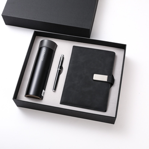 Boîte d'emballage en carton rigide de luxe d'usine avec parapluie, gobelet, coffret cadeau promotionnel pour entreprise, bureau - Product Image 6