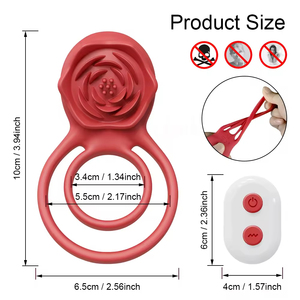 Juguete Sexual para Adultos, Estimulador de Clítoris, Anillo Vibrador Fino para Hombres, para el Placer en Pareja - Product Image 5