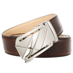 Made With Premium Quality Classic high quality leather belts for men leather boss buckle belt