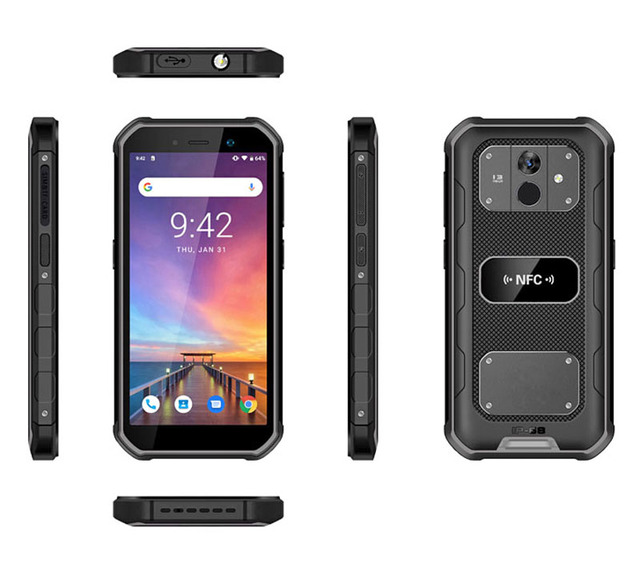 Cheapest Factory 5.45inch Android IP68 NFC Open Root Right Rooted Phone with Open Right Fingerprint Support Customized Button
