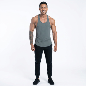 Camisetas sin mangas de algodón para hombre, ajustadas, transpirables, para gimnasio, chalecos deportivos de punto, camisetas interiores, novedad 2026 - Product Image 1