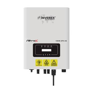 Inversor Solar Híbrido Inverex Nitrox de 10KW 3 Fases CC/CA, Salida Única 23478, Conexión a Red Solar, 99% de Eficiencia, Entrada de 120V, Salida de 240V - Product Image 4