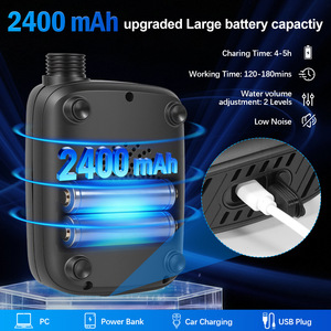 Ducha Portátil para Camping, Bomba de Ducha Recargable de 2400mAh, 4 Modos de Ducha, Ducha Exterior para Senderismo, Viajes y Limpieza de Mascotas - Product Image 5