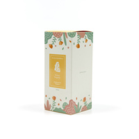Boîte cadeau en papier personnalisée avec doublure intérieure, emballage personnalisé pour cosmétiques, huiles essentielles, parfums, soins de la peau