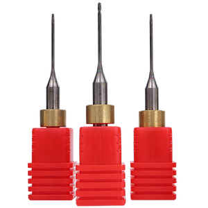 เข็มกัดเซอร์โคเนียหัวกลมเคลือบเพชรสำหรับกลึงเซอร์โคเนียแบบ2ใบมีดเซอร์โคเนีย - Product Image 1