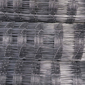Woven <b>Wire</b> Fence Galvanized Knitted <b>Wire</b> <b>Mesh</b> Cattle Fence Woven Technique Farm Fence for Grassland - Product Image 1