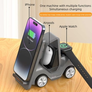 Estaciones de <span class=keywords><strong>carga</strong></span> inalámbrica certificada rápida de 15W Cargador inalámbrico al por mayor de China Compatible con <span class=keywords><strong>iPhone</strong></span> 15 <span class=keywords><strong>14</strong></span> 13 12 pro XS - Product Image 4