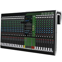 Nouveautés Xtuga Série QMX242 Mixeur audio numérique professionnel 24 canaux, double égalisation, fréquence 20 kHz, prise en charge USB