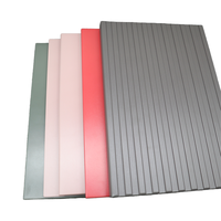 Revêtement en poudre E1degree panneaux mdf imperméables pour la décoration intérieure panneaux mdf de couleur unie