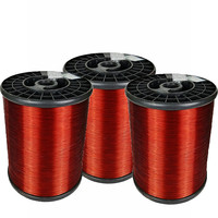 Fil de bobinage d'aluminium Fil d'aluminium émaillé certifié UL AWG EI/AIW 200/220 fil magnétique NM1000