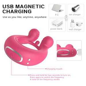 APP anelli per il controllo remoto del rubinetto con chiusura del pene in Silicone a doppio Shock ritardano i prodotti per il sesso maschile - Product Image 5