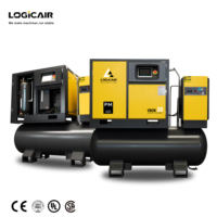 Compresseur d'air portable à vis LOGICAIR, fabricant chinois, 300 litres, 400l, 500 litres, compresseur d'air triphasé pour la peinture